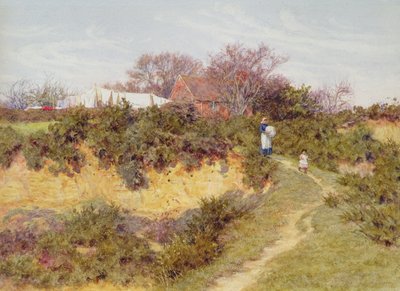 Washing Day at Sandhills, Witley by Helen Allingham